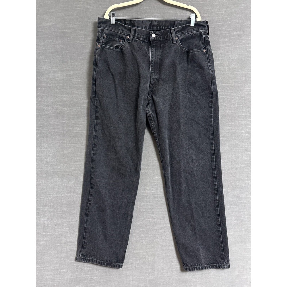 Levi's Slim Straight Jeans in Washed Black